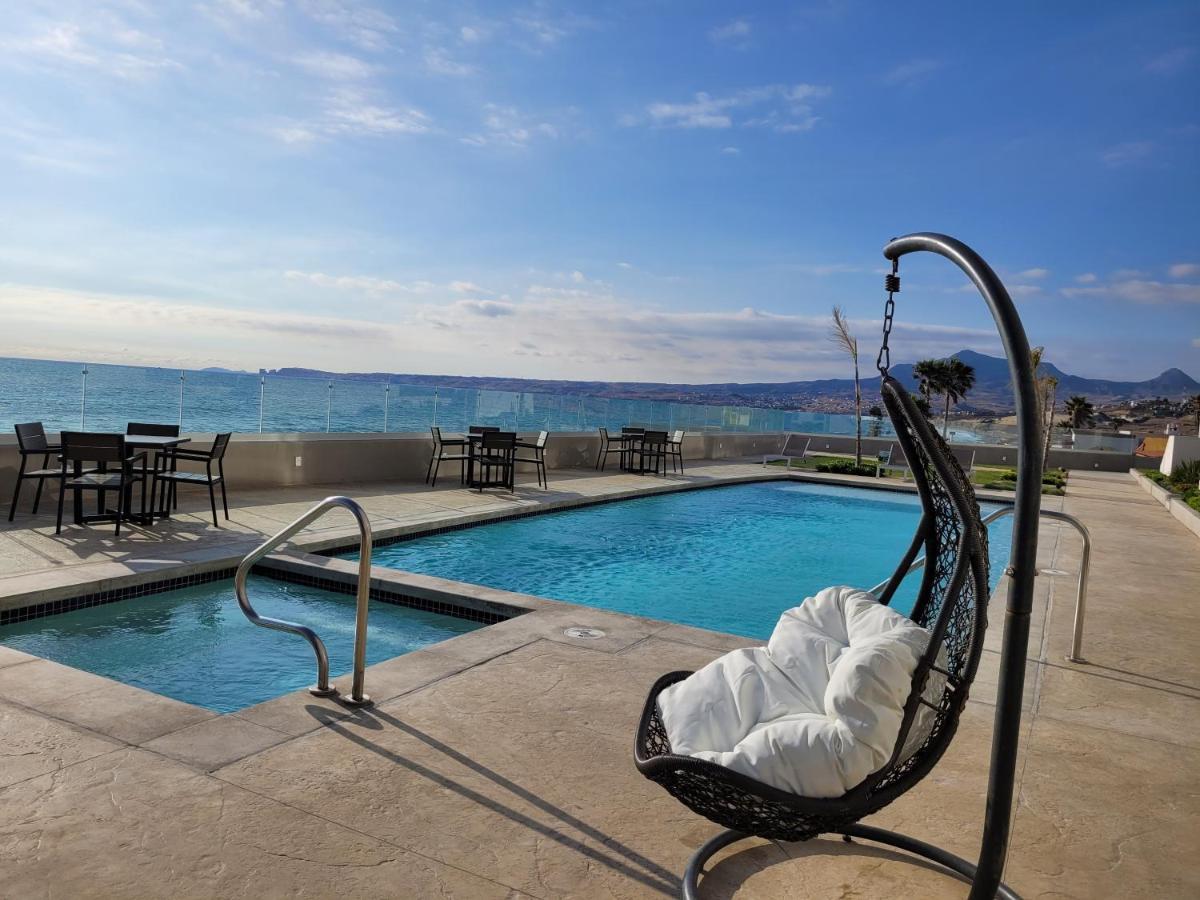 Seafront Condo Pool And Jacuzzi Rosarito Exterior foto